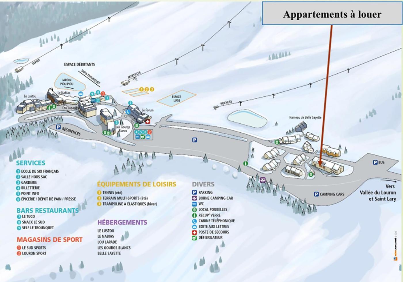 Belle Sayette - A 200M Des Pistes - Pour 8 Personnes Apartment Genos Bagian luar foto